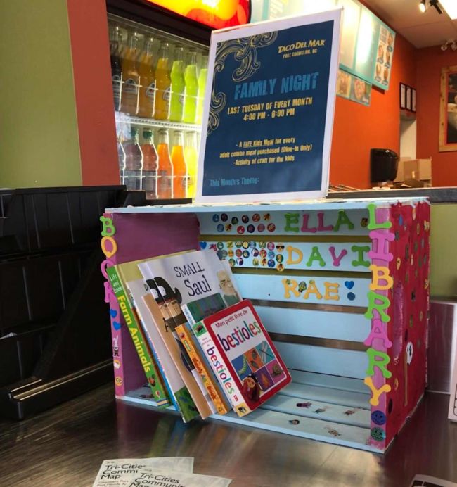 Book Box at Taco Del Mar